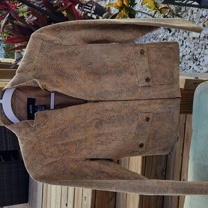 Alfani leather jacket